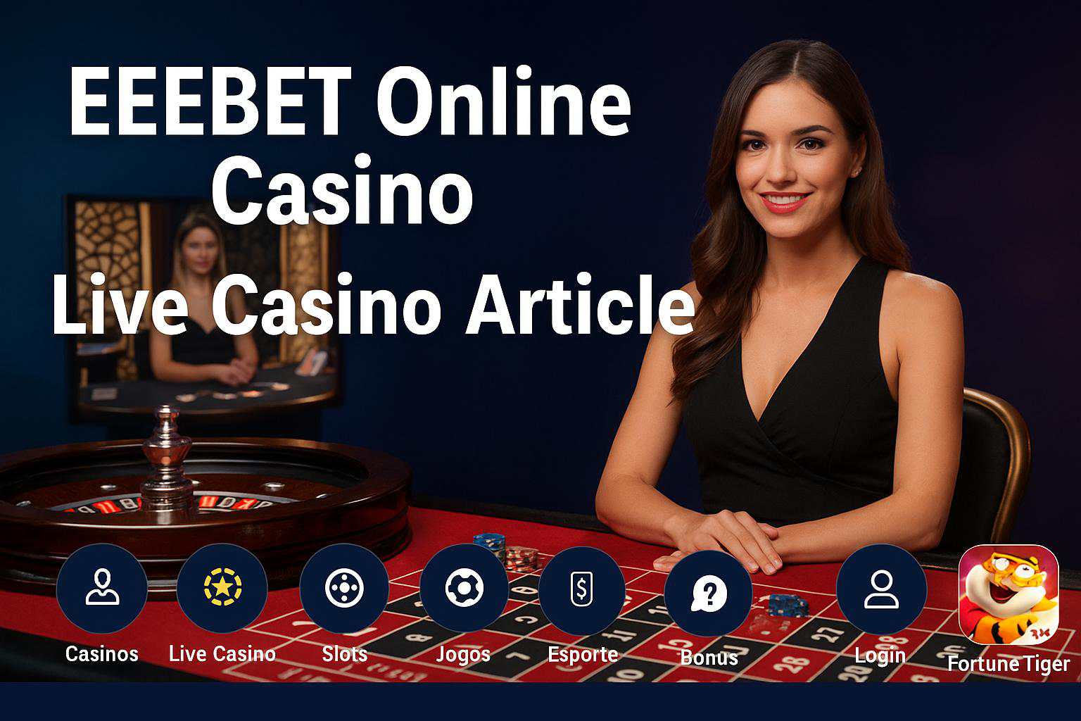 O EEEBET Live Casino lança promoções regularmente